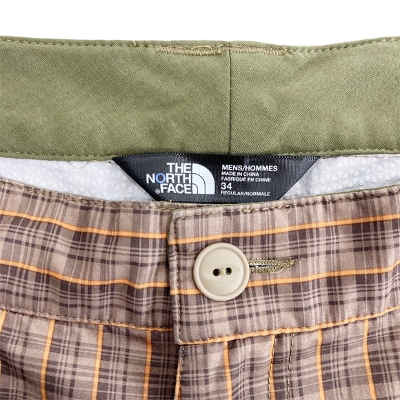 The North Face Pura Vida 1.0 Plaid Shorts Men's 34 Waist Board Shorts - Picture 3 of 10